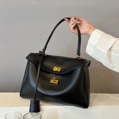 Leather Bag - Saphir