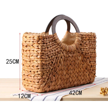 Sabrina Straw Bag