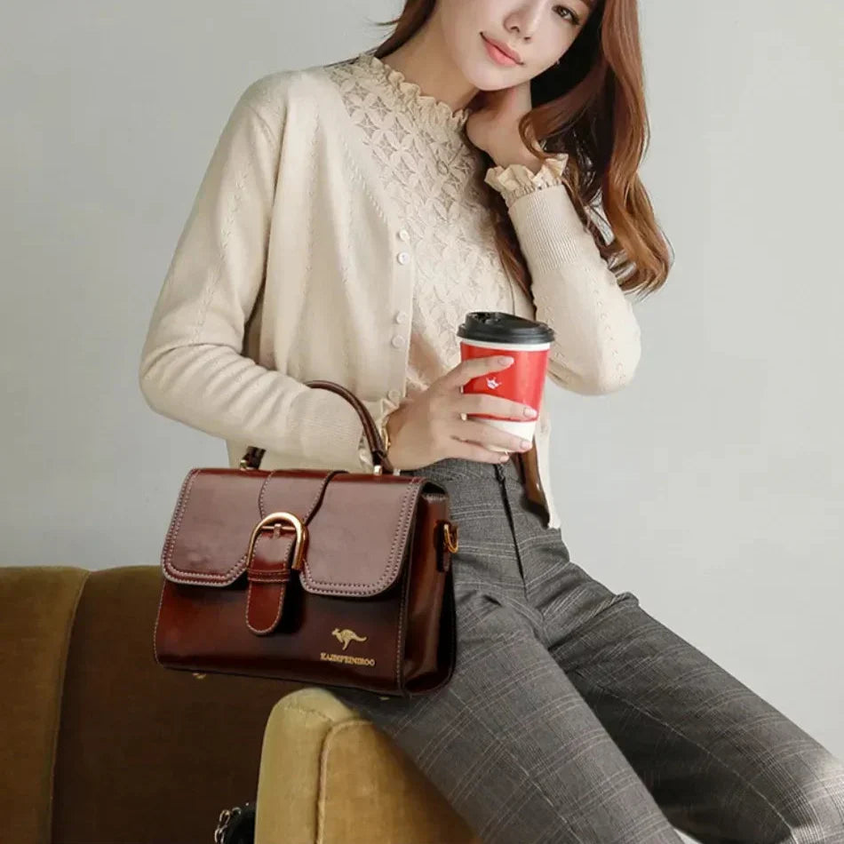 Leather Bag - Nyra
